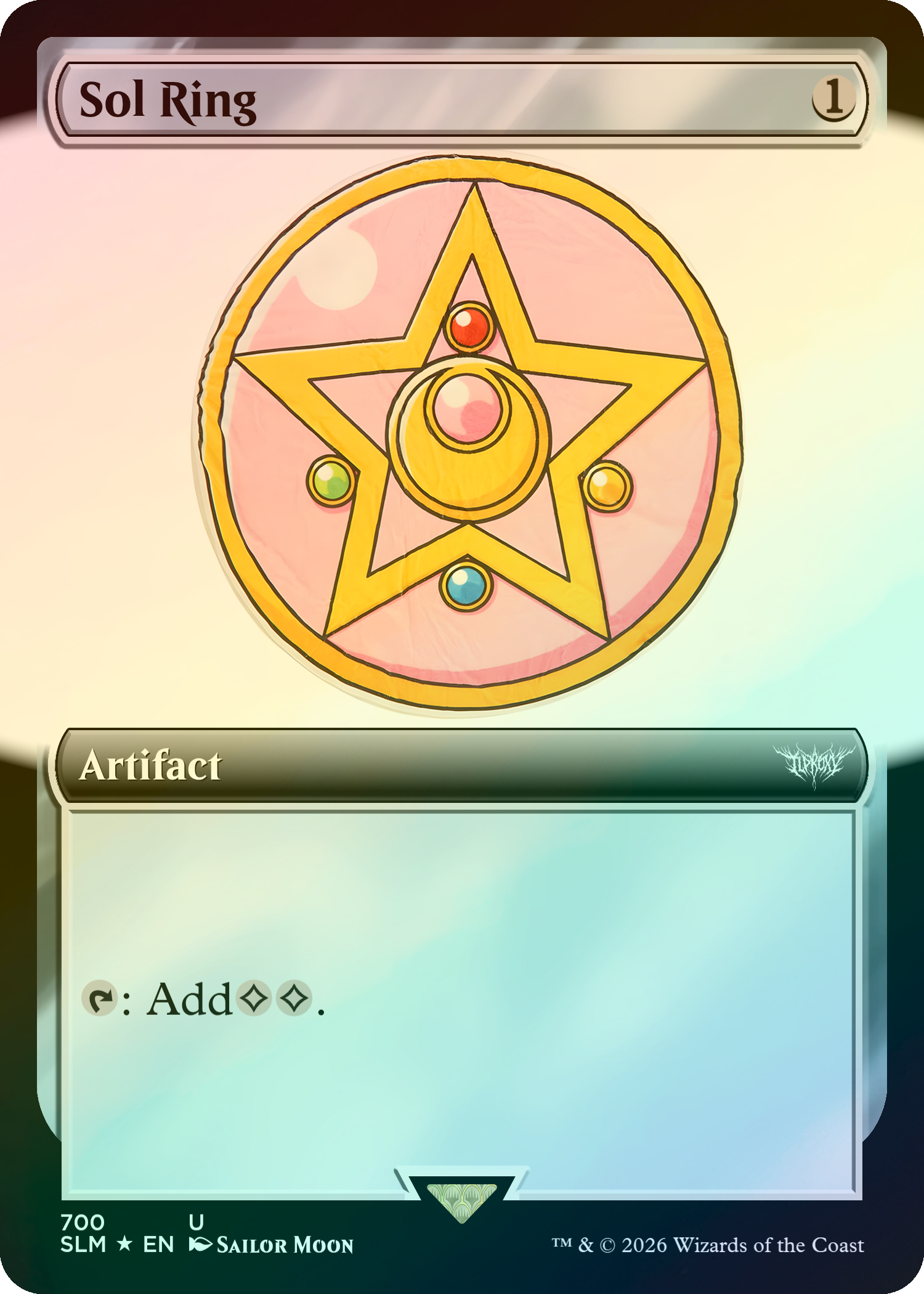 Sol Ring #700 (Sailor Moon)