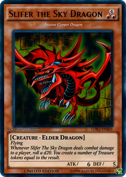 Ancient Copper Dragon (Slifer The Sky Dragon)