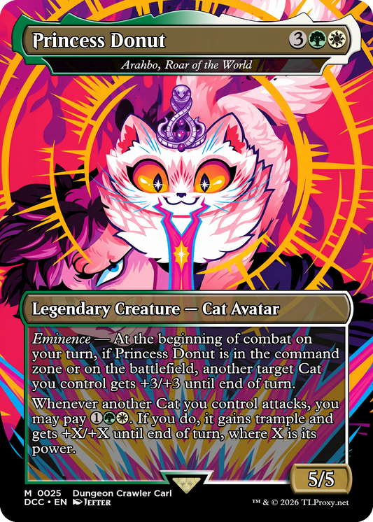 Arahbo, Roar of the World (Princess Donut)