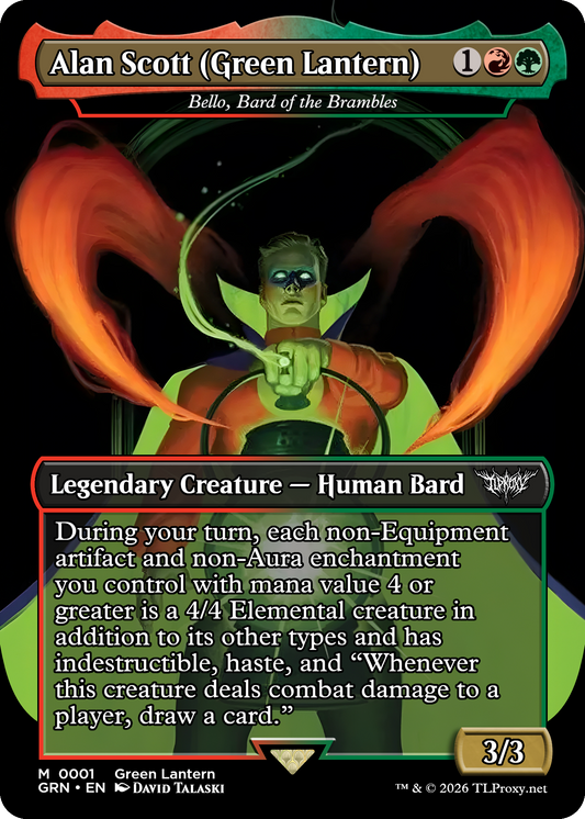 Bello, Bard of the Brambles (Alan Scott) V1
