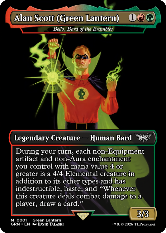 Bello, Bard of the Brambles (Alan Scott) V2