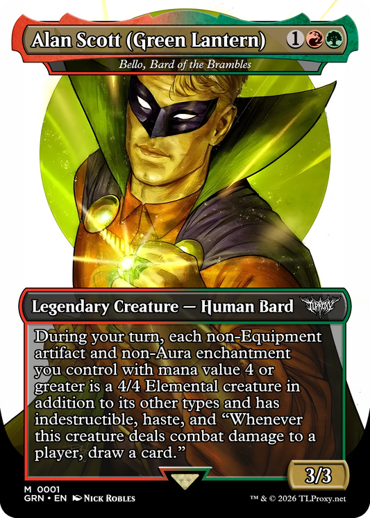 Bello, Bard of the Brambles (Alan Scott) V3