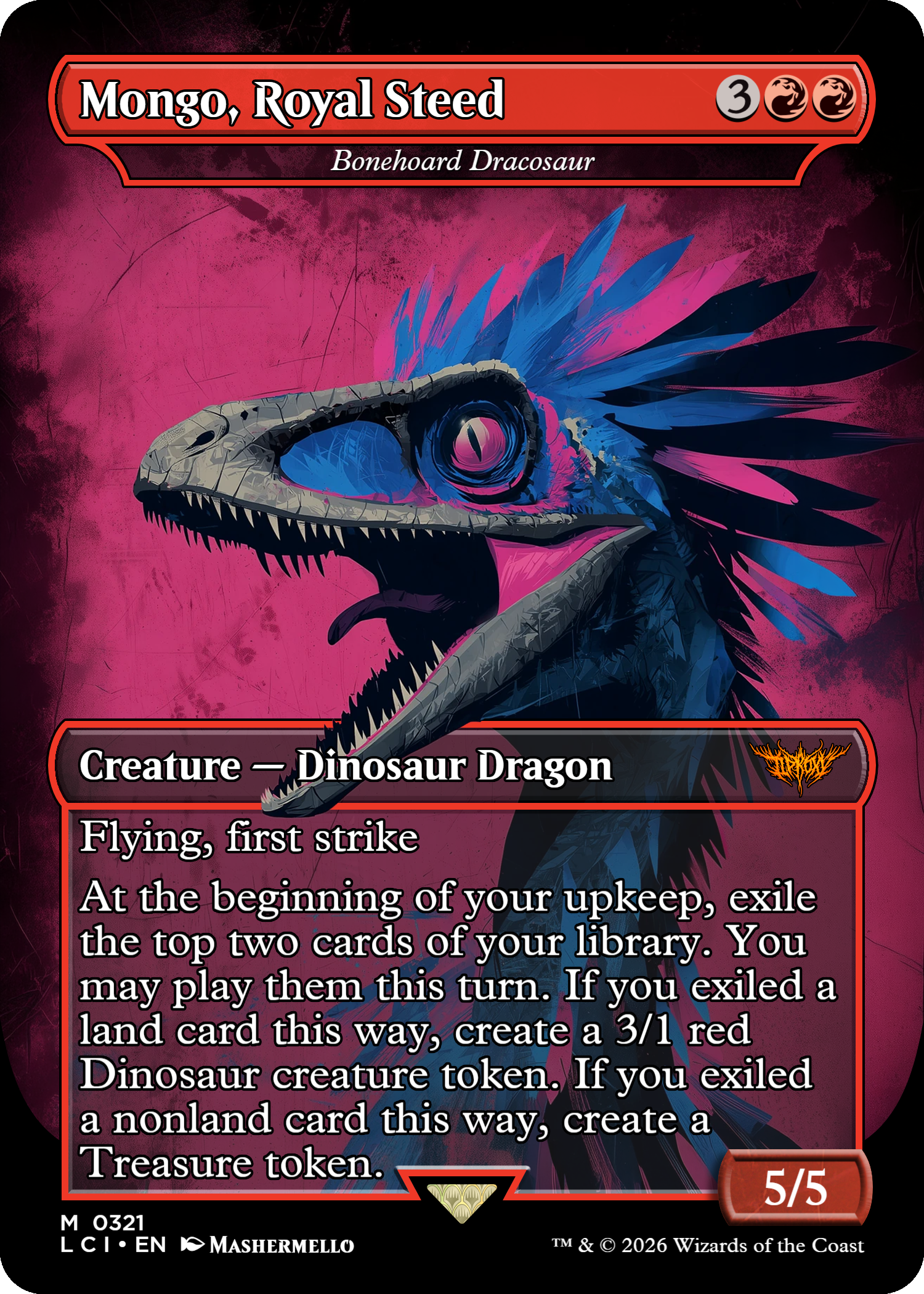 Bonehoard Dracosaur (Mongo, Royal Steed)
