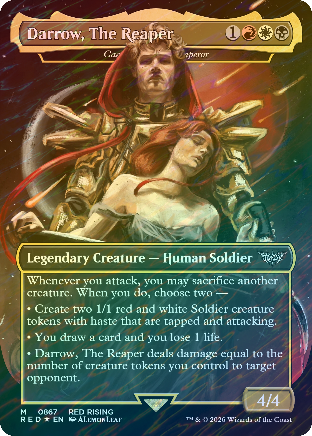 Darrow, The Reaper (Caesar, Legion’s Emperor) - LIMITED STOCK