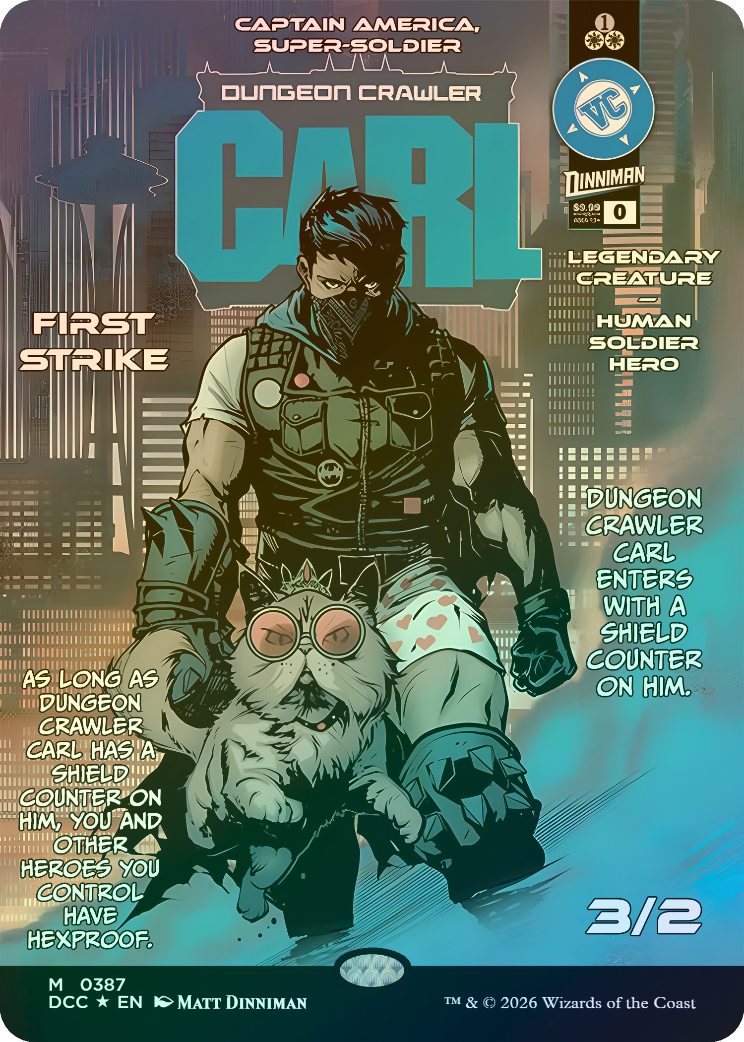 Captain America, Super Soldier (Dungeon Crawler Carl)