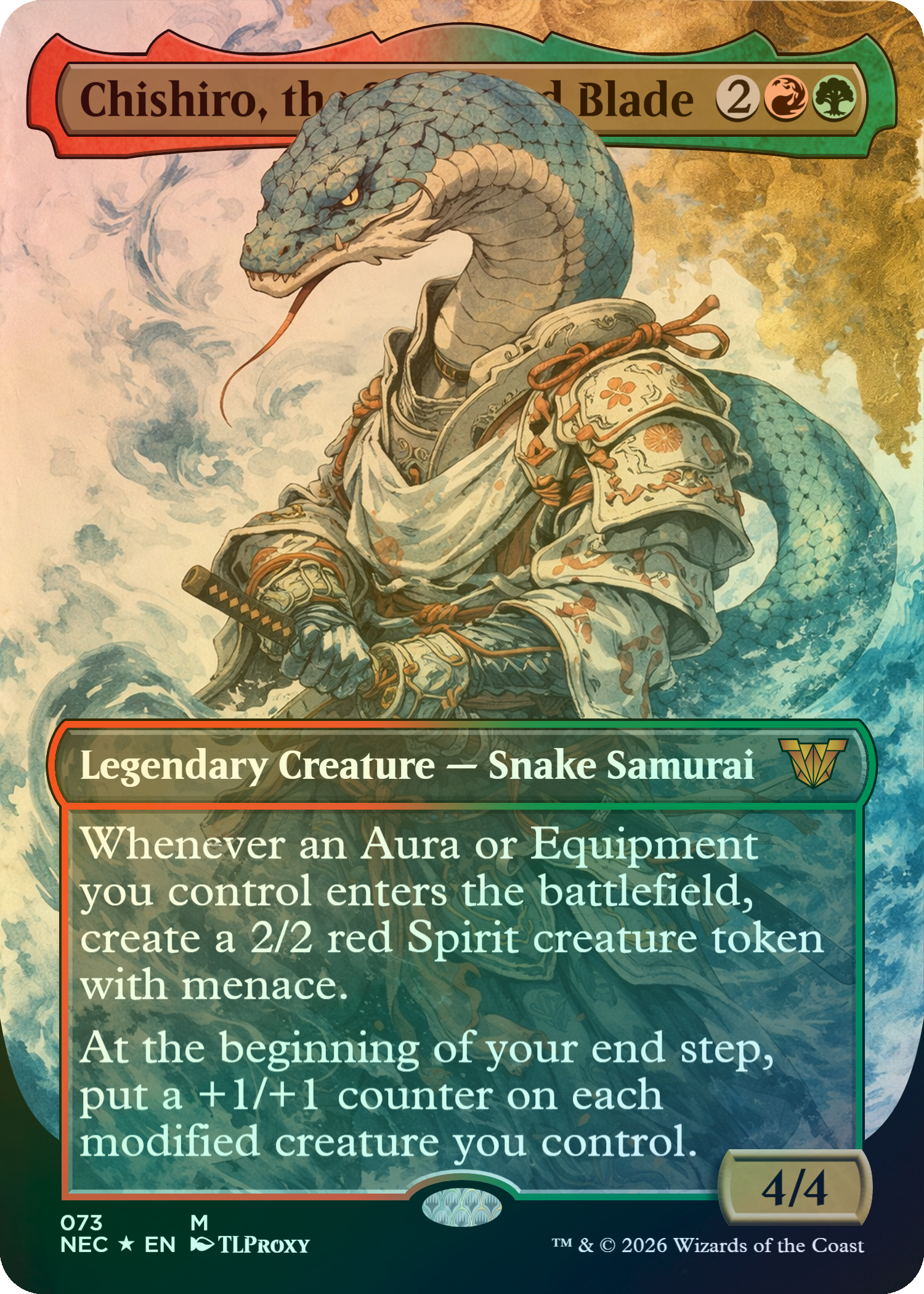 Chishiro, the Shattered Blade (Borderless)