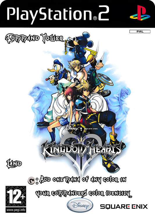 Command Tower (Kingdom Hearts 2) (PS2 Cover)
