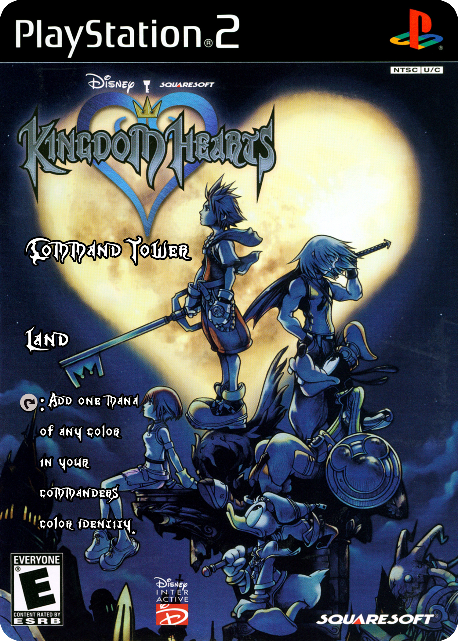 Command Tower (Kingdom Hearts 1) (PS2 Cover)