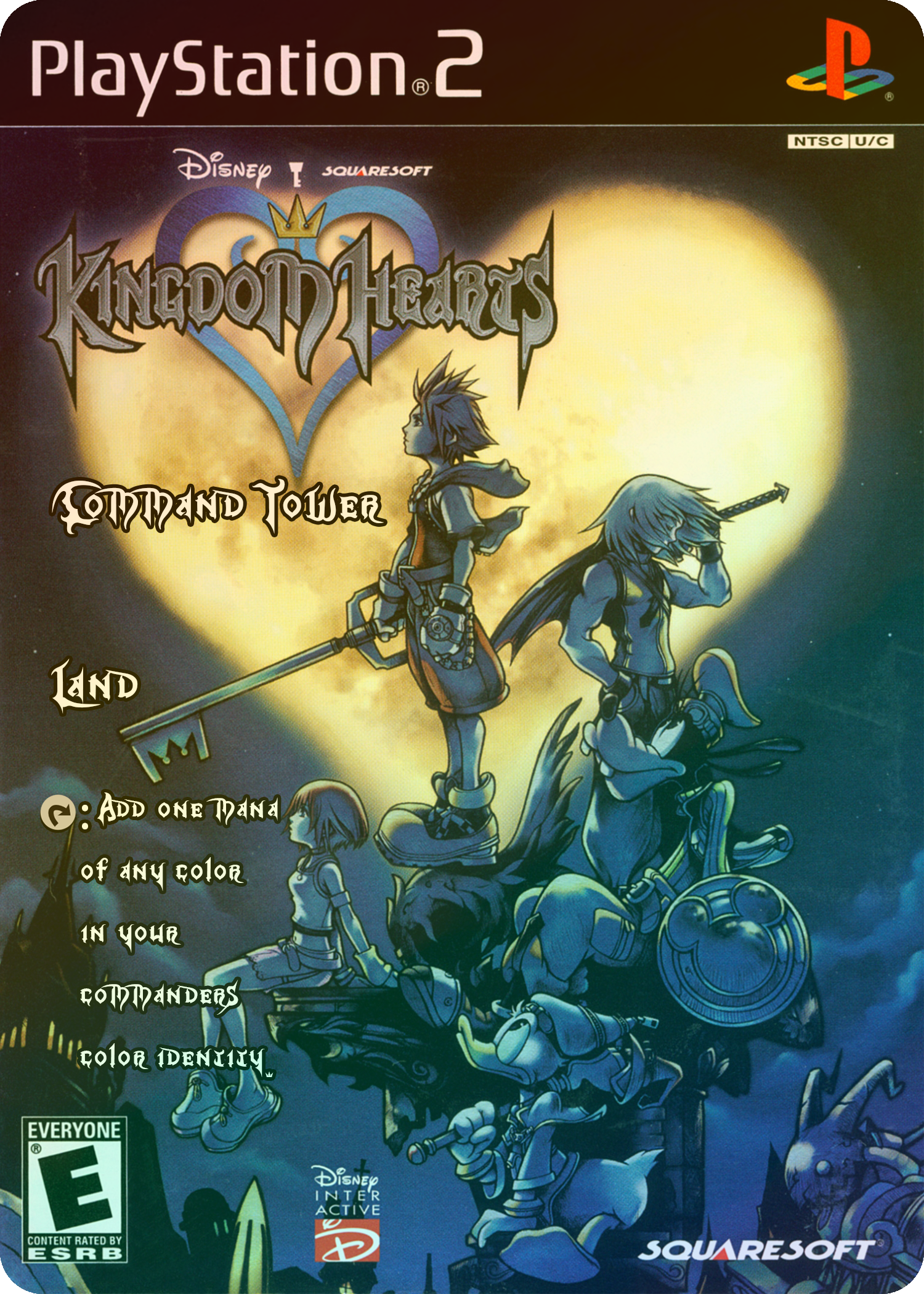 Command Tower (Kingdom Hearts 1) (PS2 Cover)