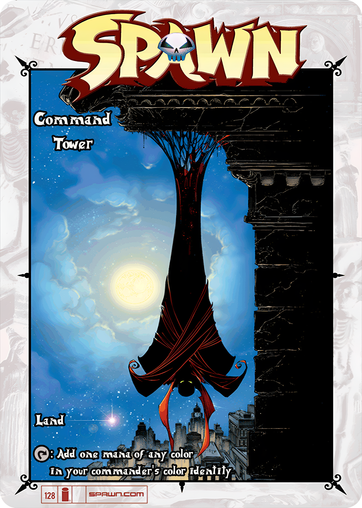 Command Tower (Spawn #128 Cover)