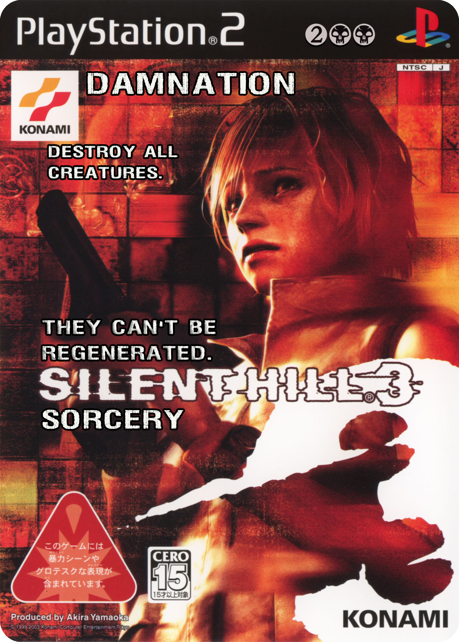 Damnation (Silent Hill 3 PS2 Cover)