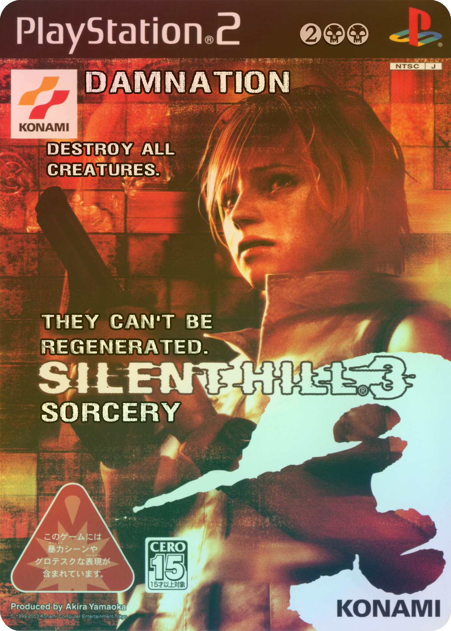 Damnation (Silent Hill 3 PS2 Cover)