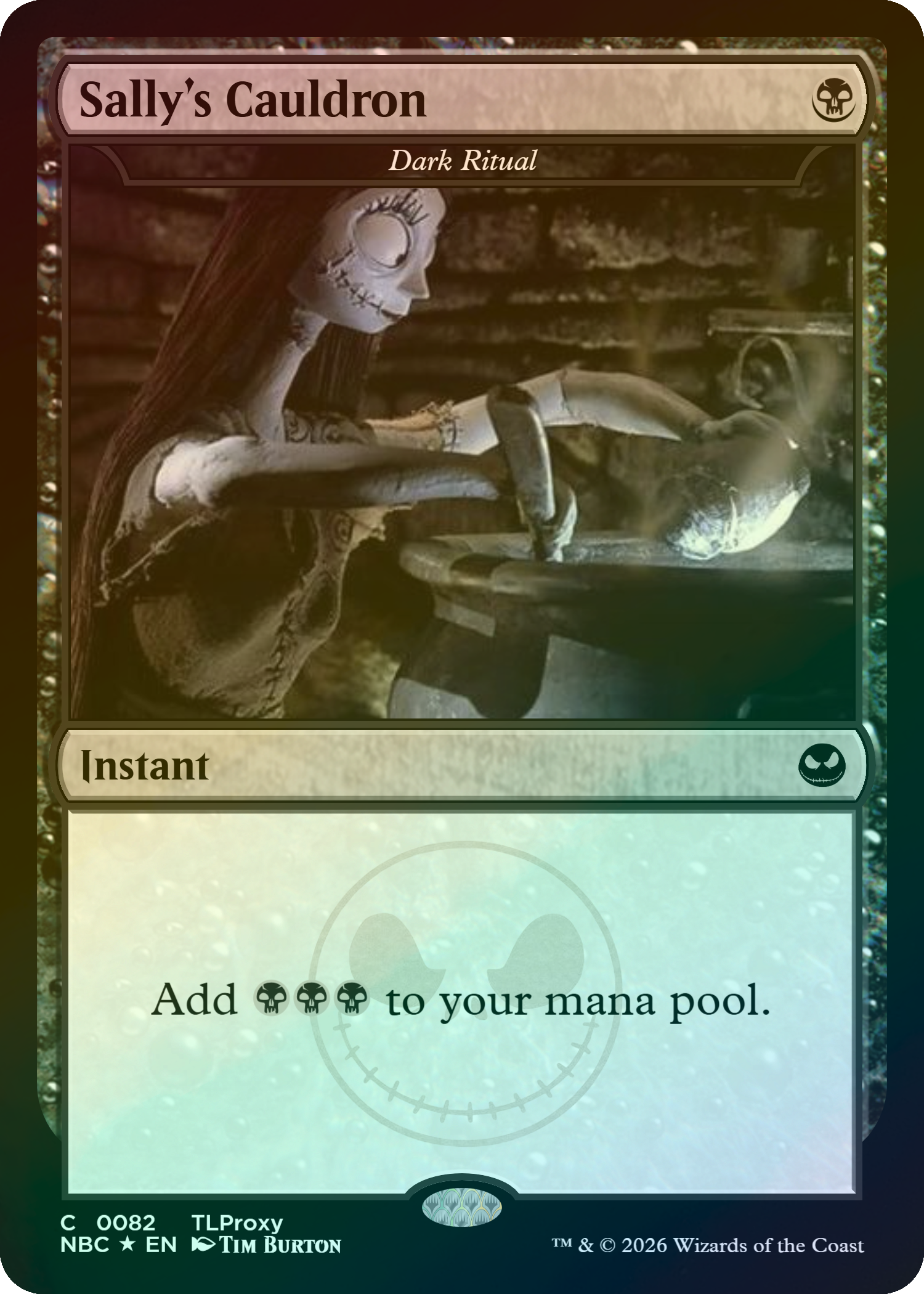 Dark Ritual (Sally's Cauldron) (Nightmare Before Christmas)