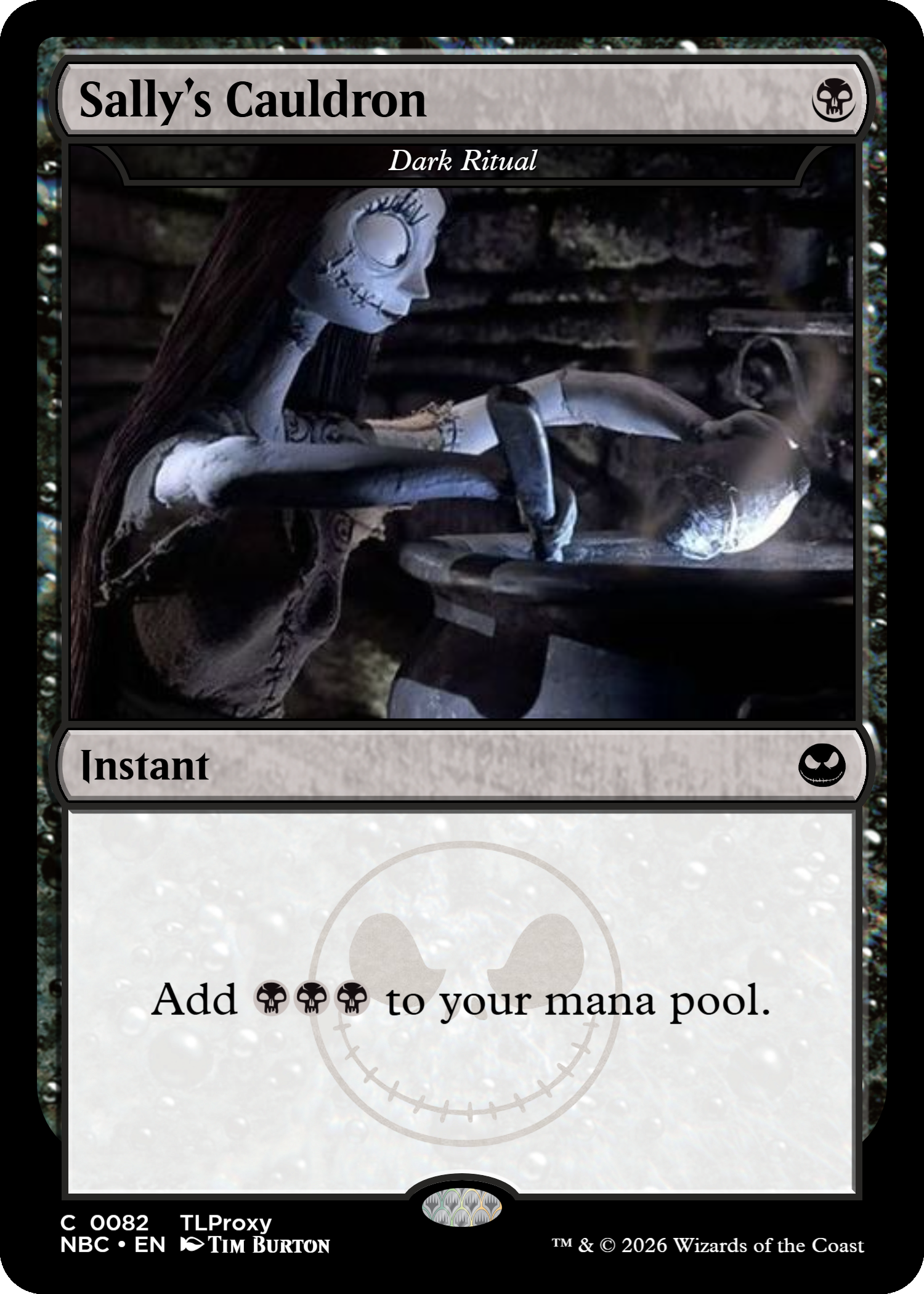 Dark Ritual (Sally's Cauldron) (Nightmare Before Christmas)