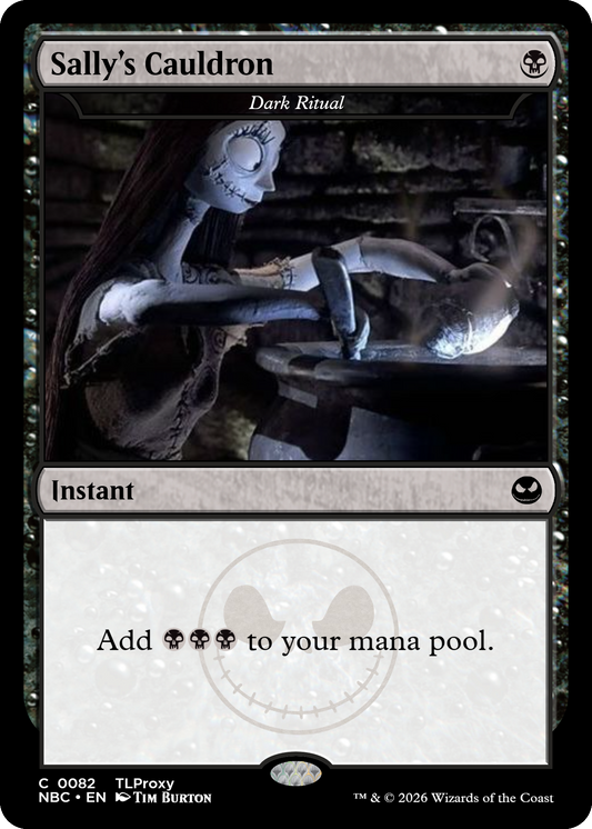 Dark Ritual (Sally's Cauldron) (Nightmare Before Christmas)