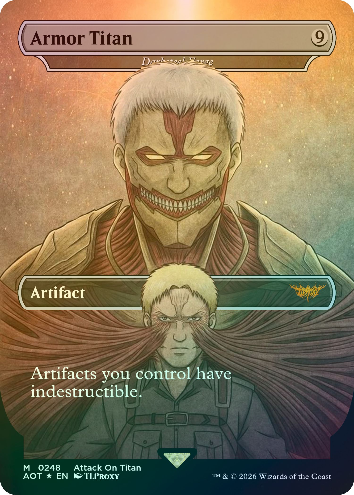 Darksteel Forge (Armor Titan) (Borderless)