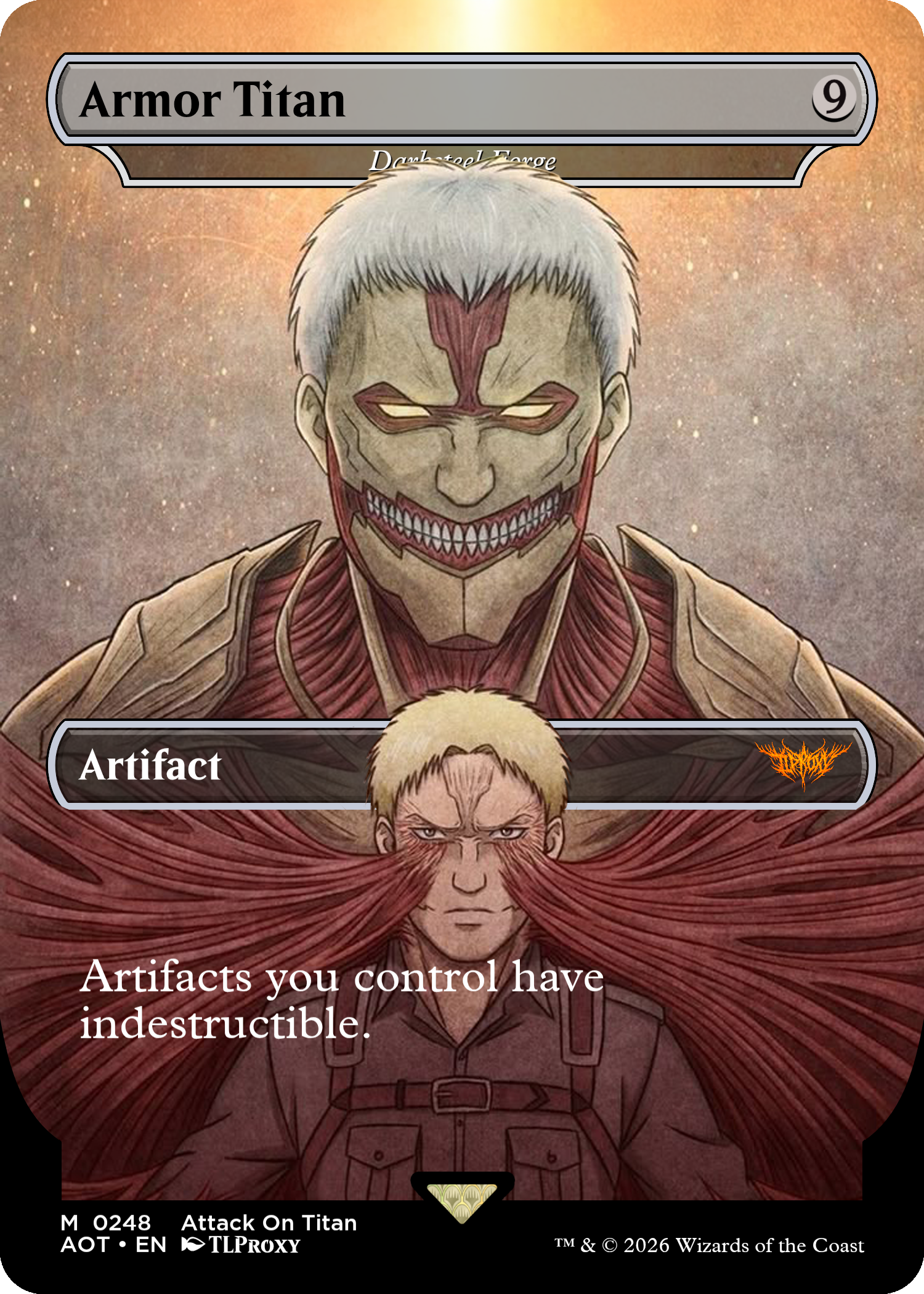 Darksteel Forge (Armor Titan) (Borderless)