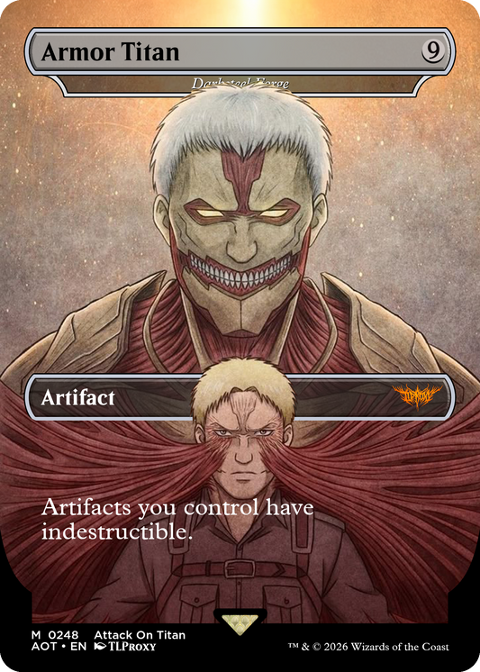 Darksteel Forge (Armor Titan) (Borderless)