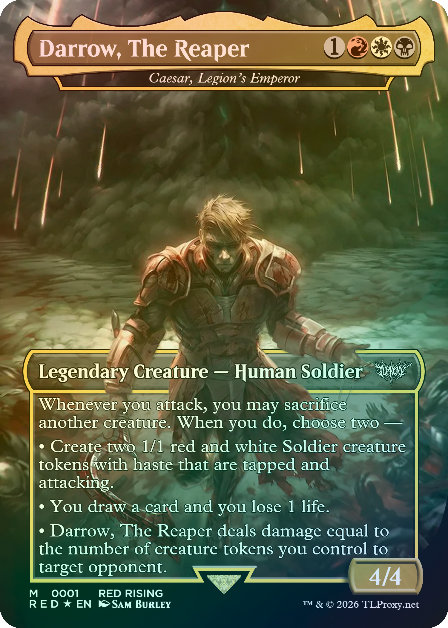 Darrow, The Reaper V3 (Caesar, Legion's Emperor)