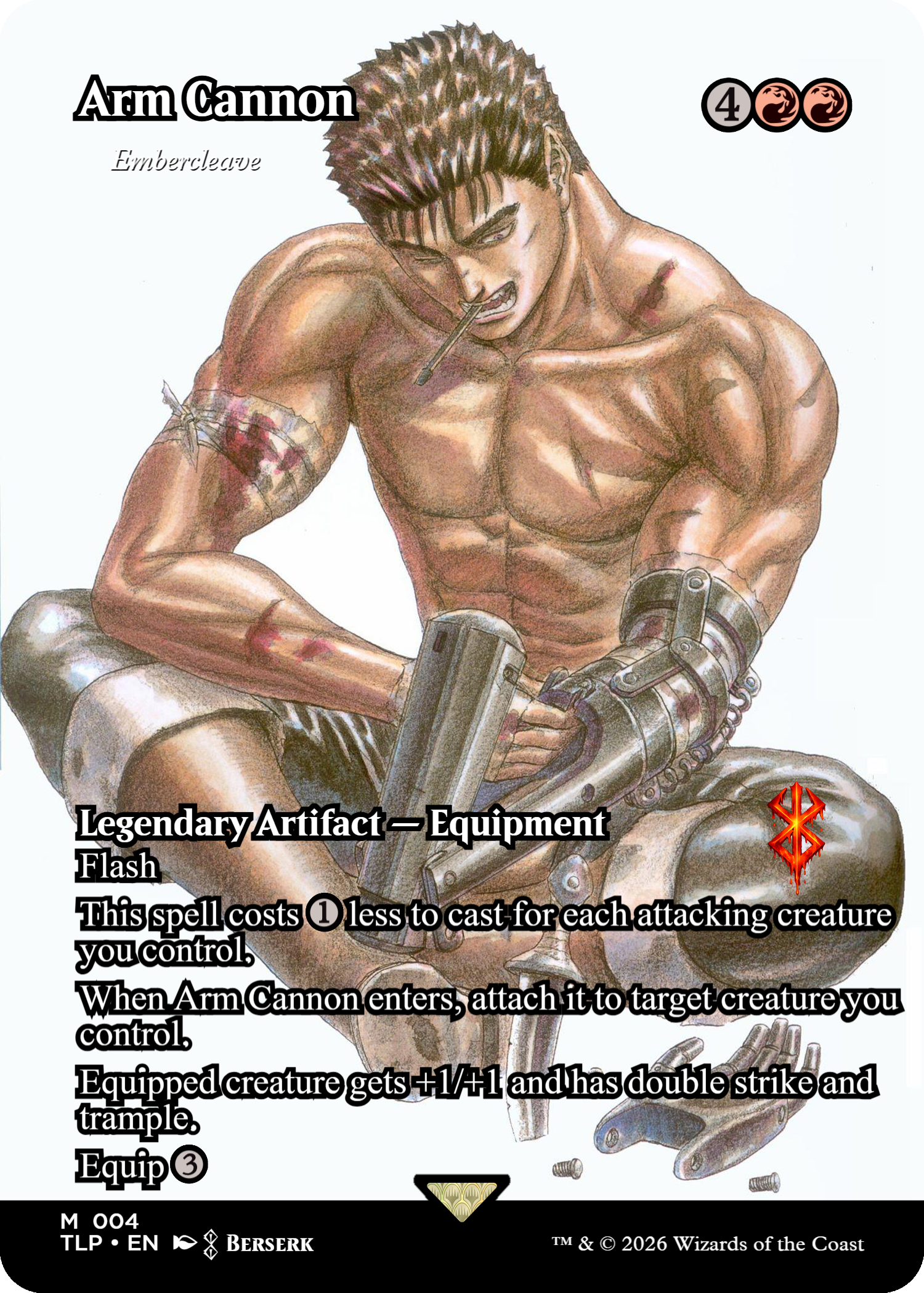 Embercleave (Arm Cannon) (Berserk)
