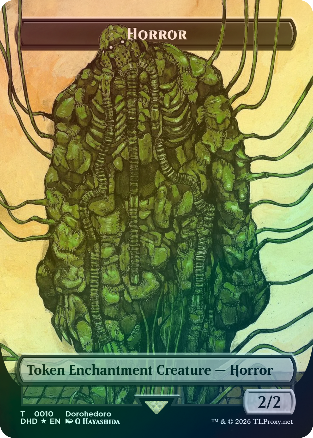 Enchantment Horror Token (Artificial Devil Kai)