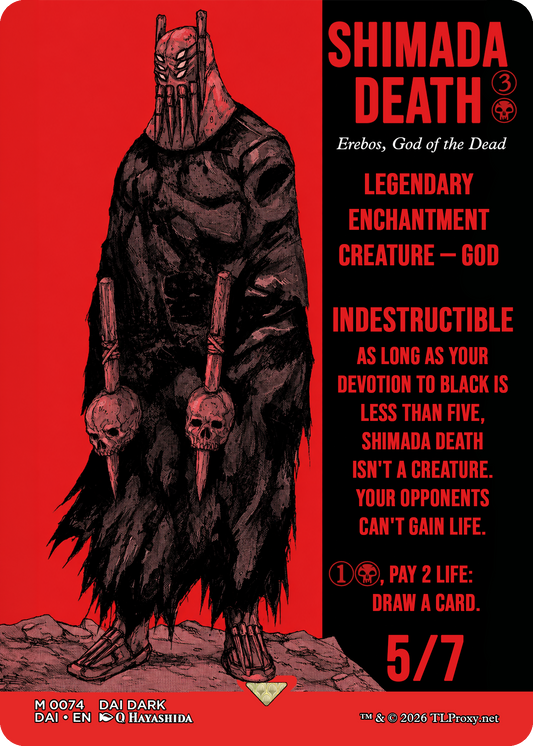 Erebos, God of the Dead (Shimada Death)