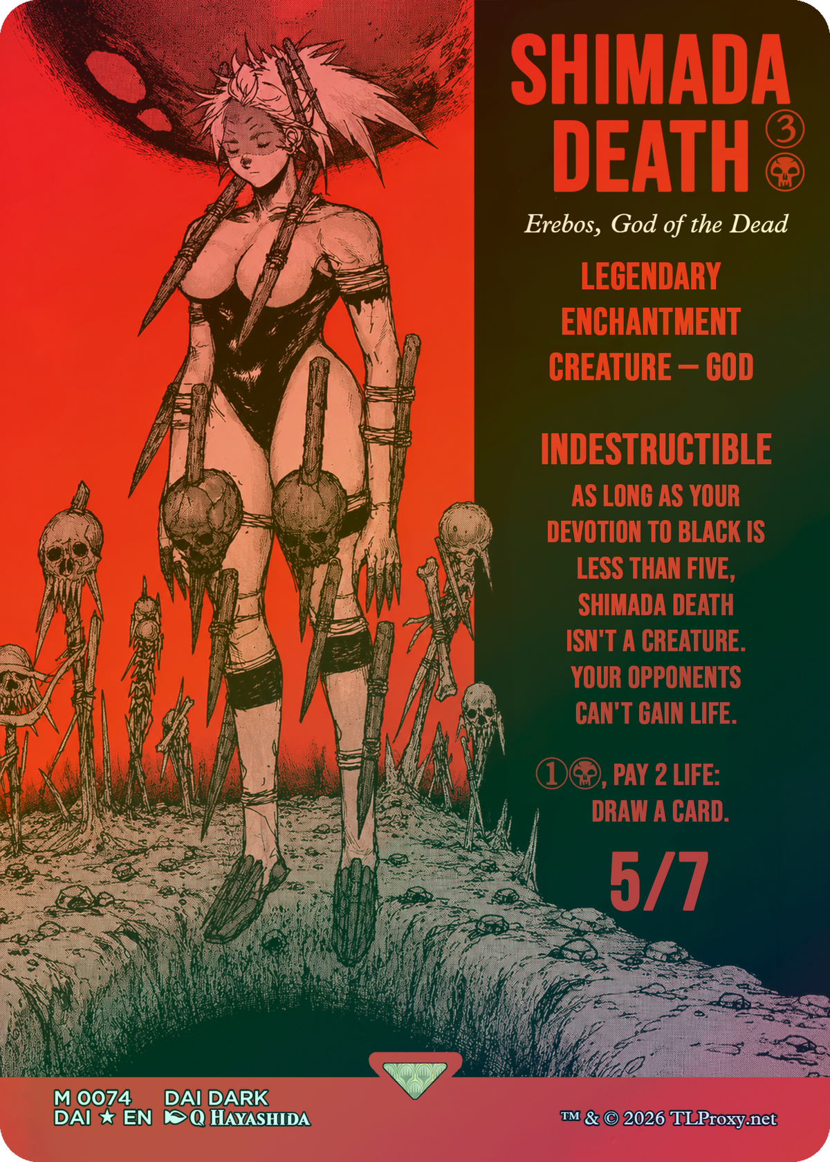Erebos, God of the Dead (Shimada Death) V2