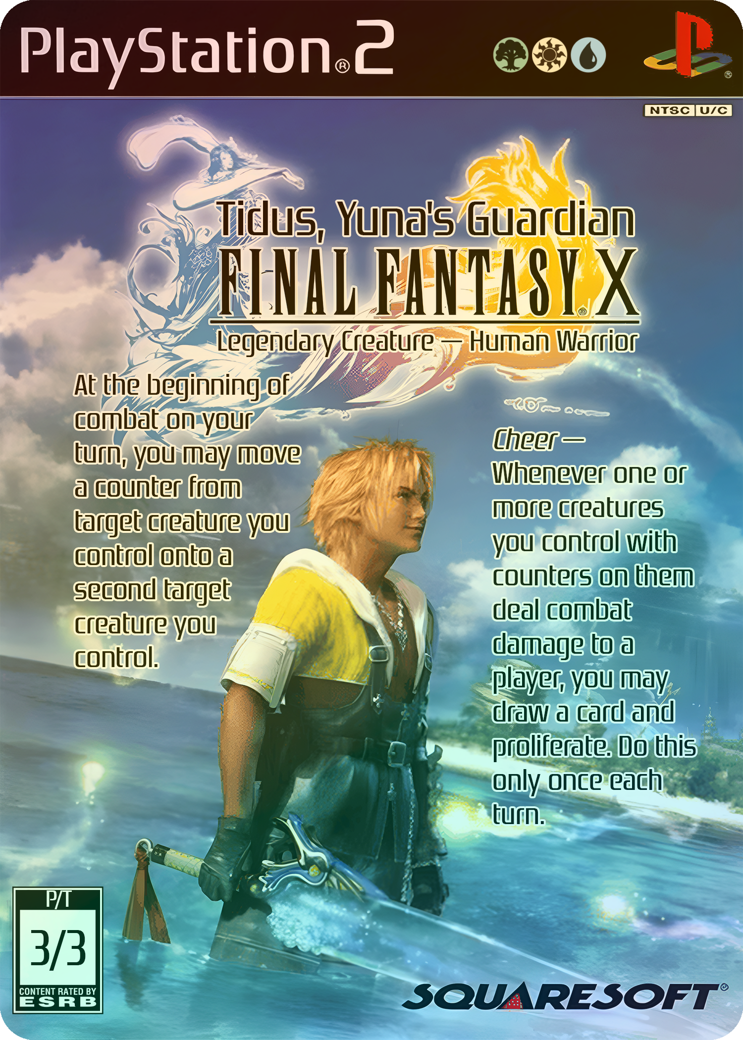 Tidus, Yuna's Guardian (Final Fantasy X PS2)