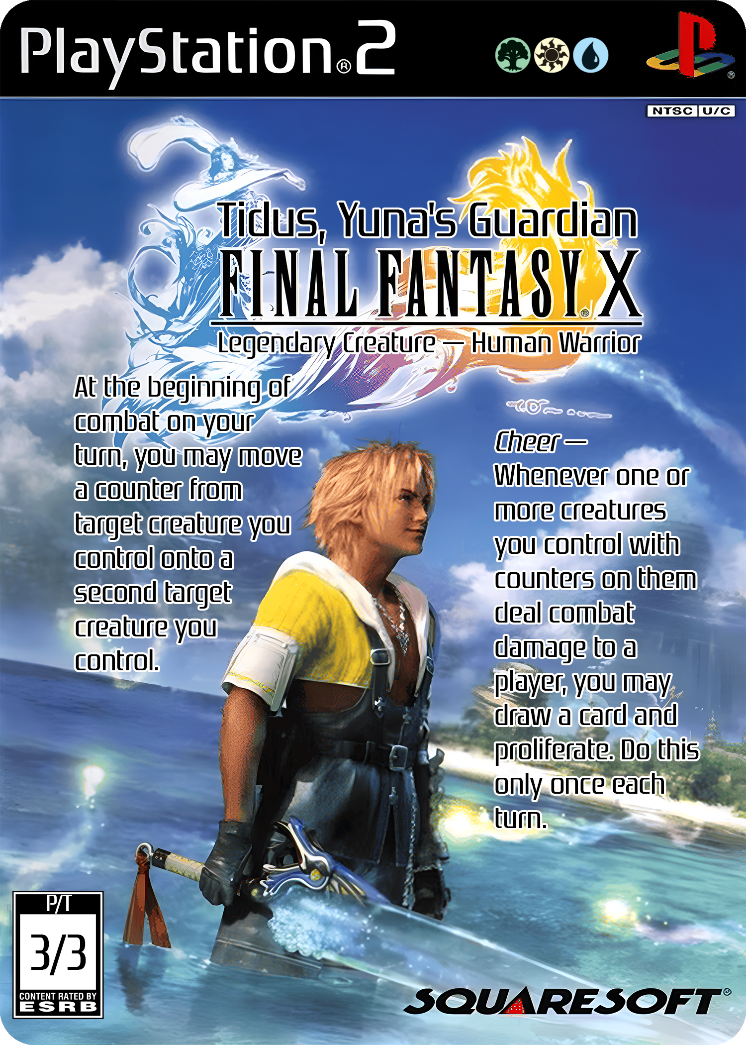 Tidus, Yuna's Guardian (Final Fantasy X PS2)