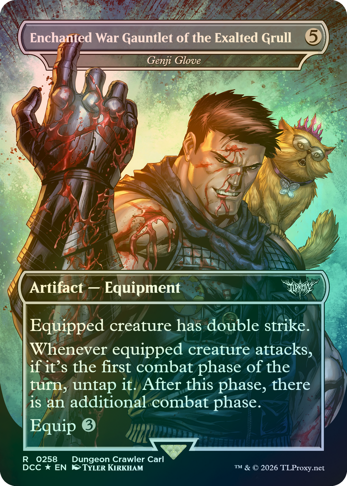 Genji Glove (Enchanted War Gauntlet of the Exalted Grull)