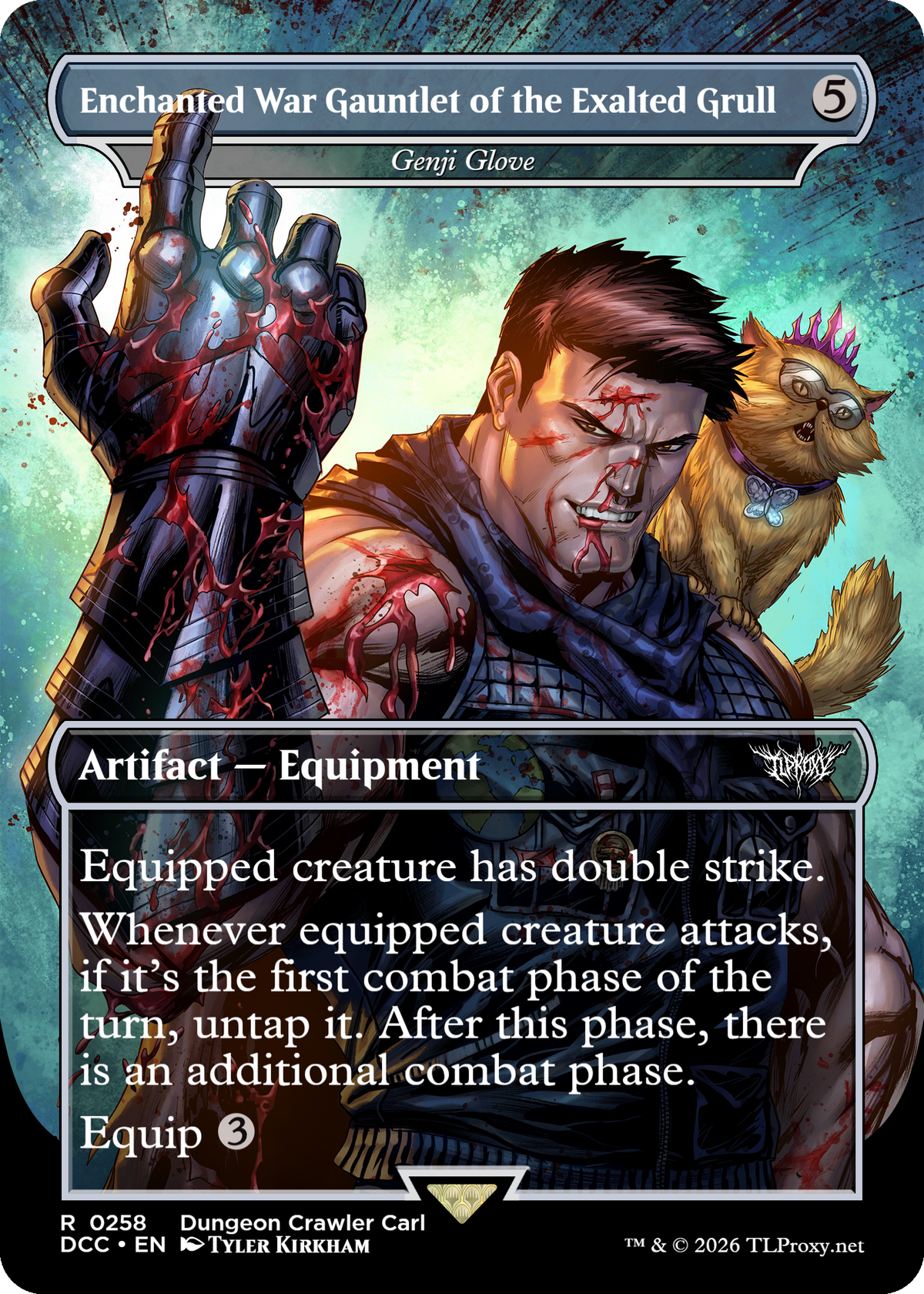Genji Glove (Enchanted War Gauntlet of the Exalted Grull)