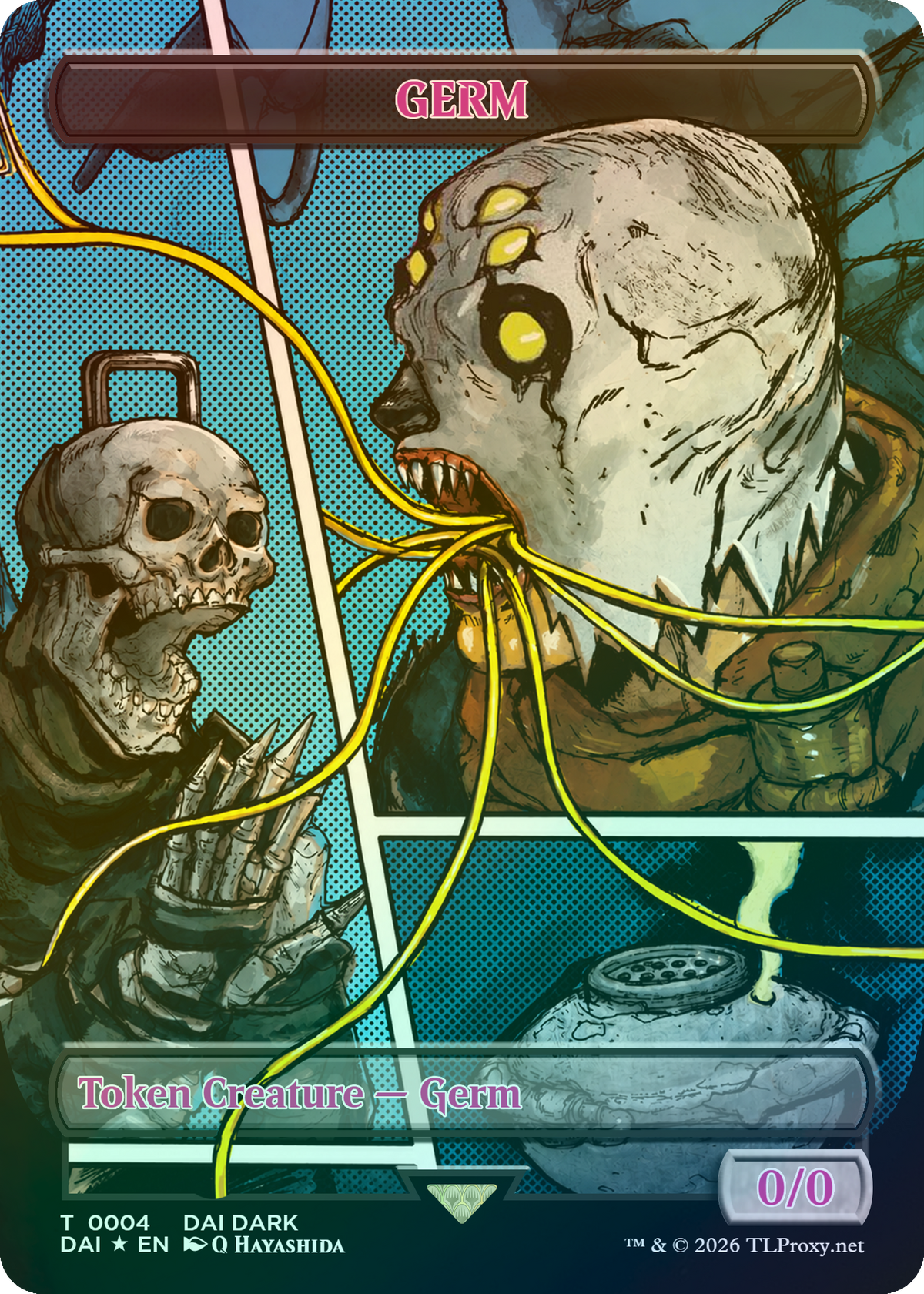 Germ Token (Dai Dark Volume 9 Cover)