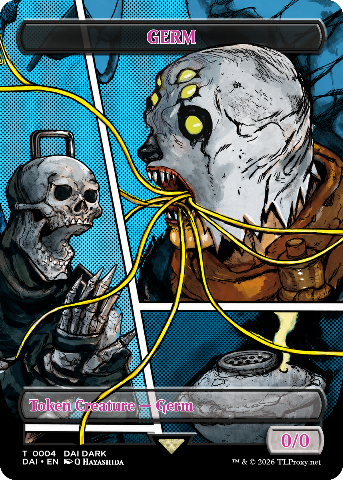 Germ Token (Dai Dark Volume 9 Cover)