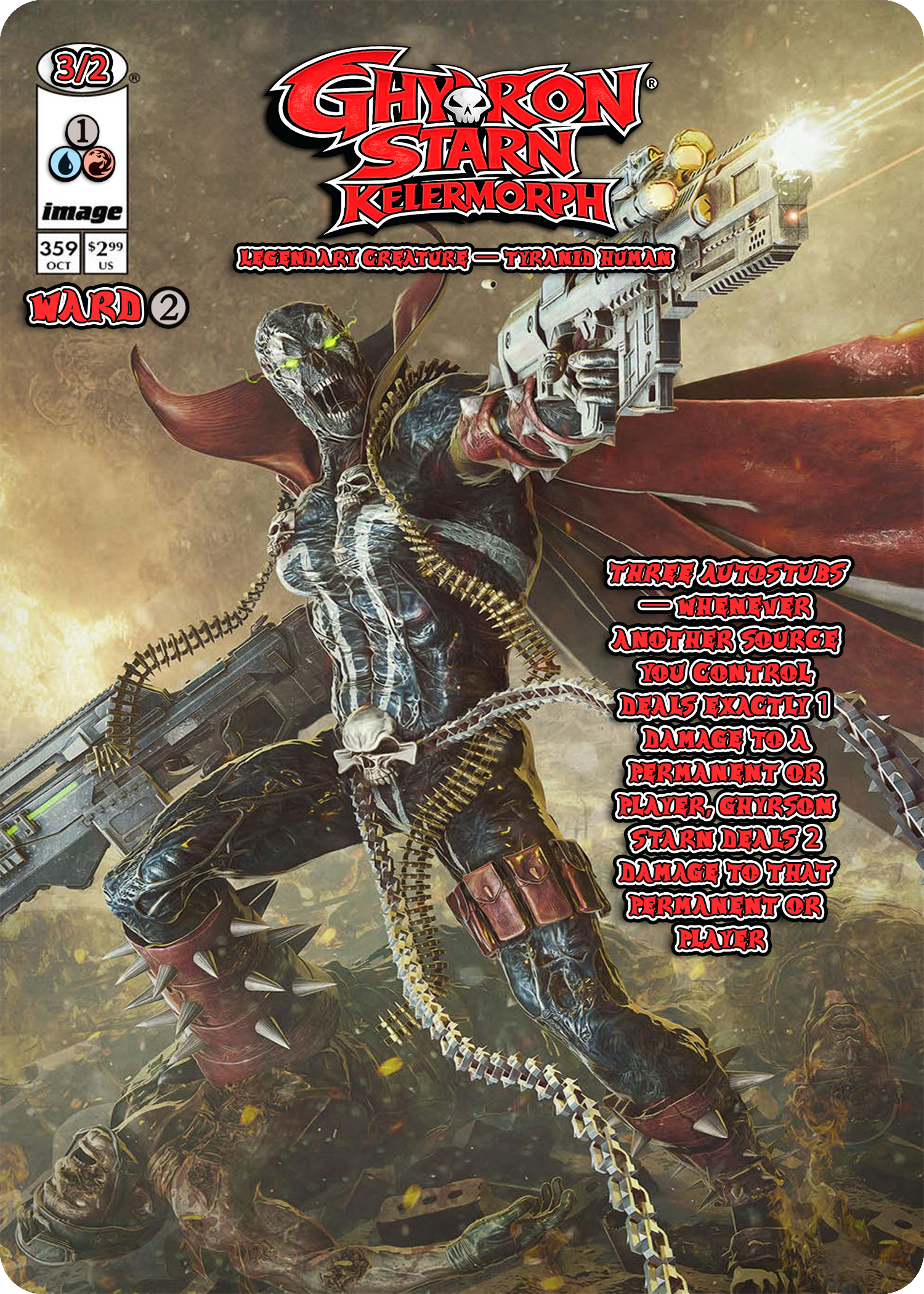 Ghyrson Starn, Kelermorph (Spawn #359 Cover)