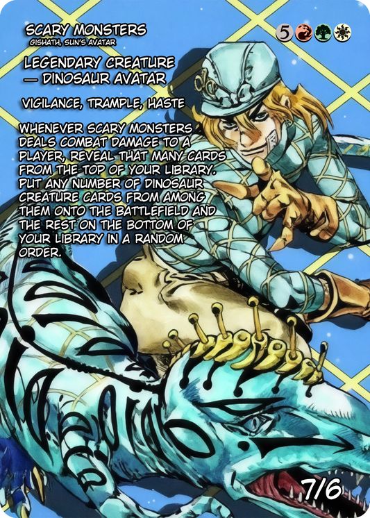 Gishath, Sun's Avatar (Scary Monsters) (Jojo's Bizarre Adventure - Steel Ball Run)