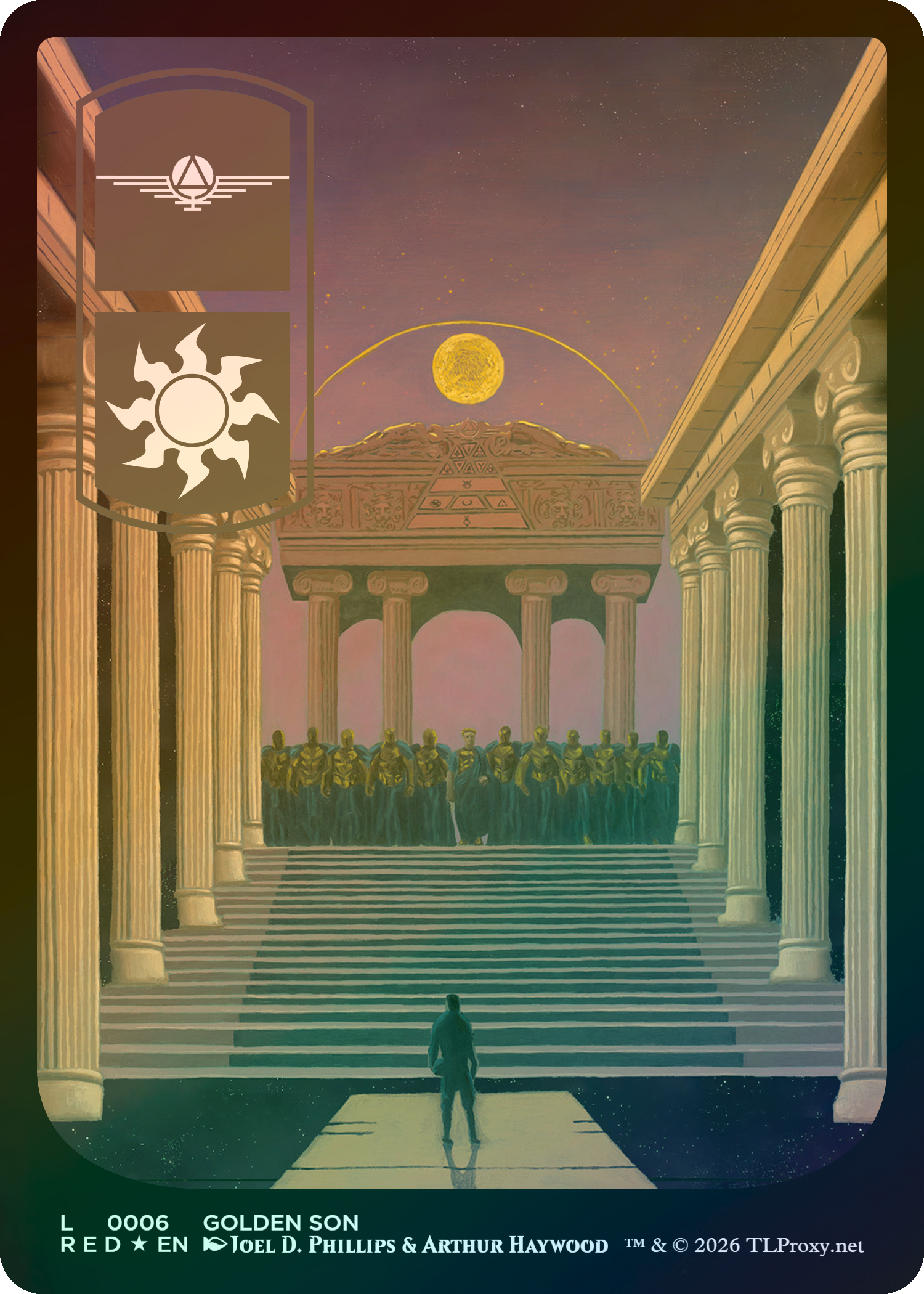 Golden Son (Plains) - Basic Land