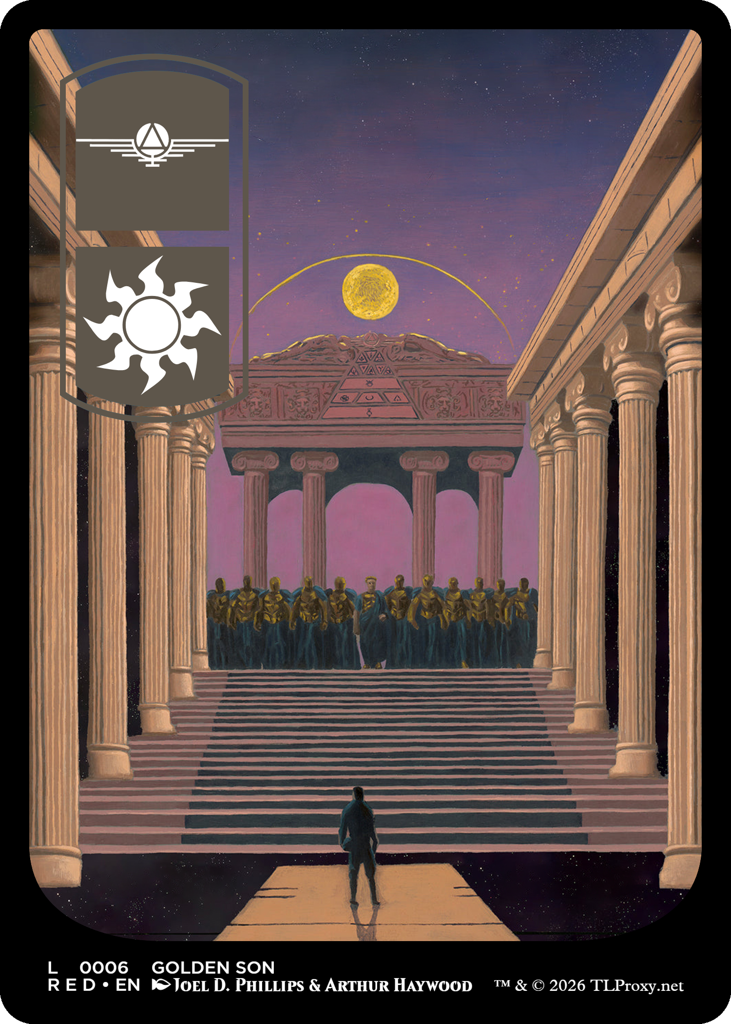Golden Son (Plains) - Basic Land