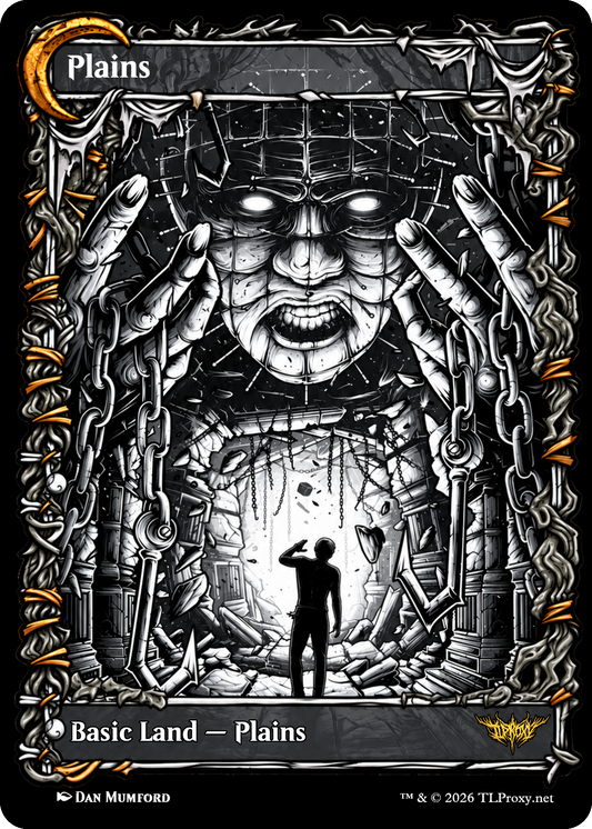 Basic Land - Plains (Hellraiser)
