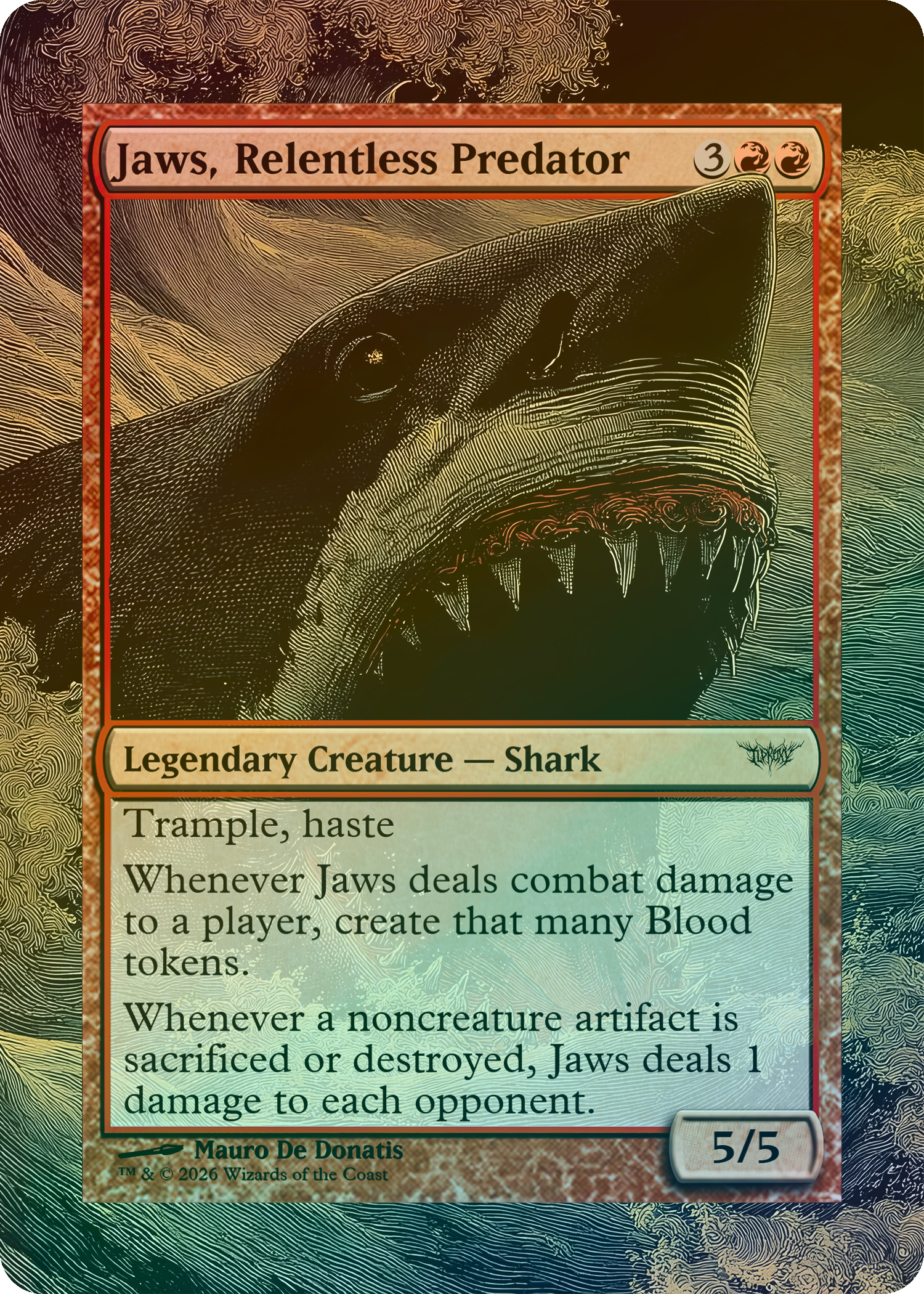 Jaws, Relentless Predator