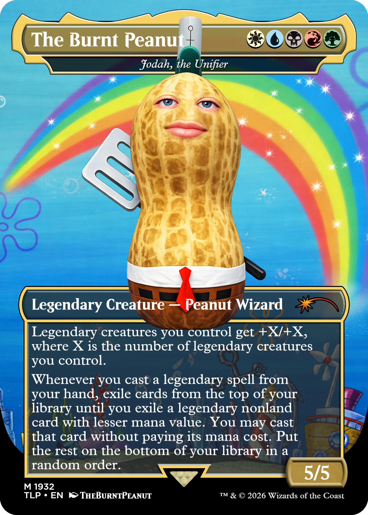 The Burnt Peanut (Jodah, the Unifier) (Peanut Wizard)
