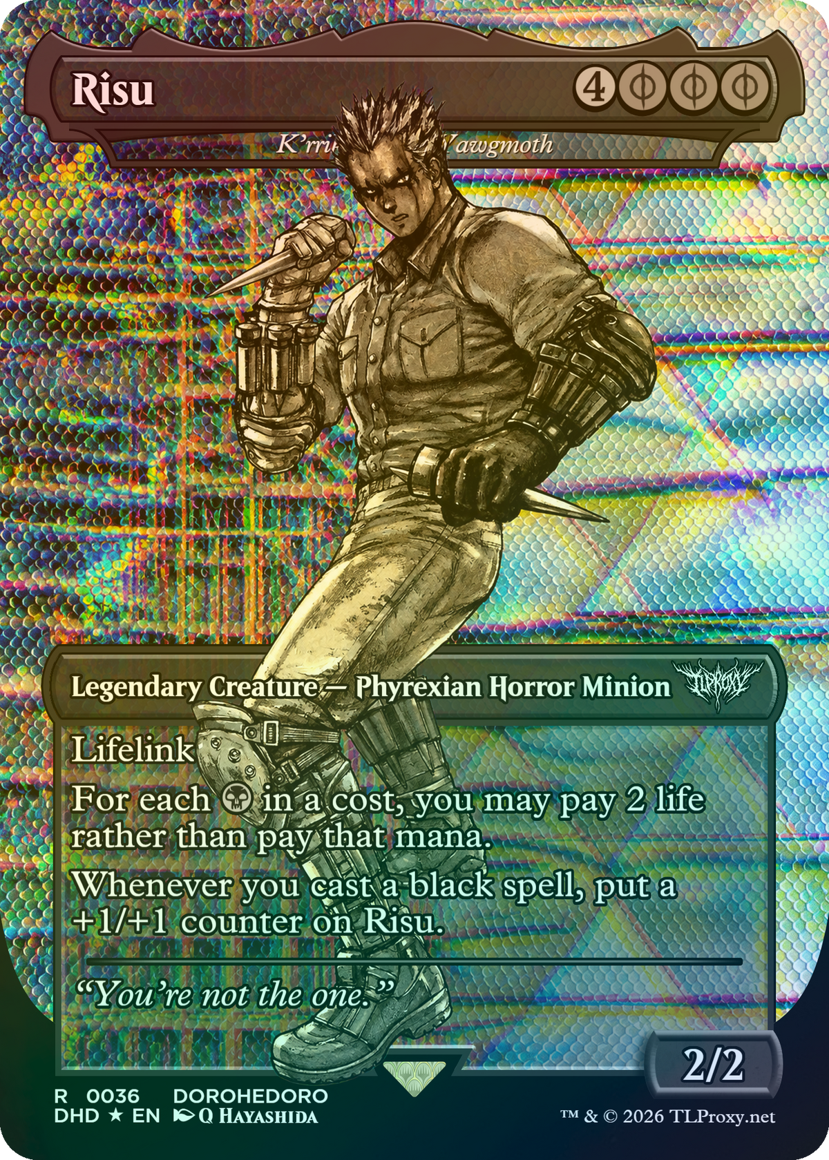 K’rrik, Son of Yawgmoth (Risu)