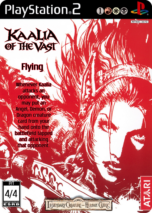 Kaalia of the Vast (Forgotten Realms: Demon Stone PS2 Cover)