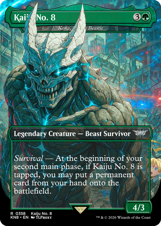Kona, Rescue Beast (Borderless) (Kaiju No. 8)