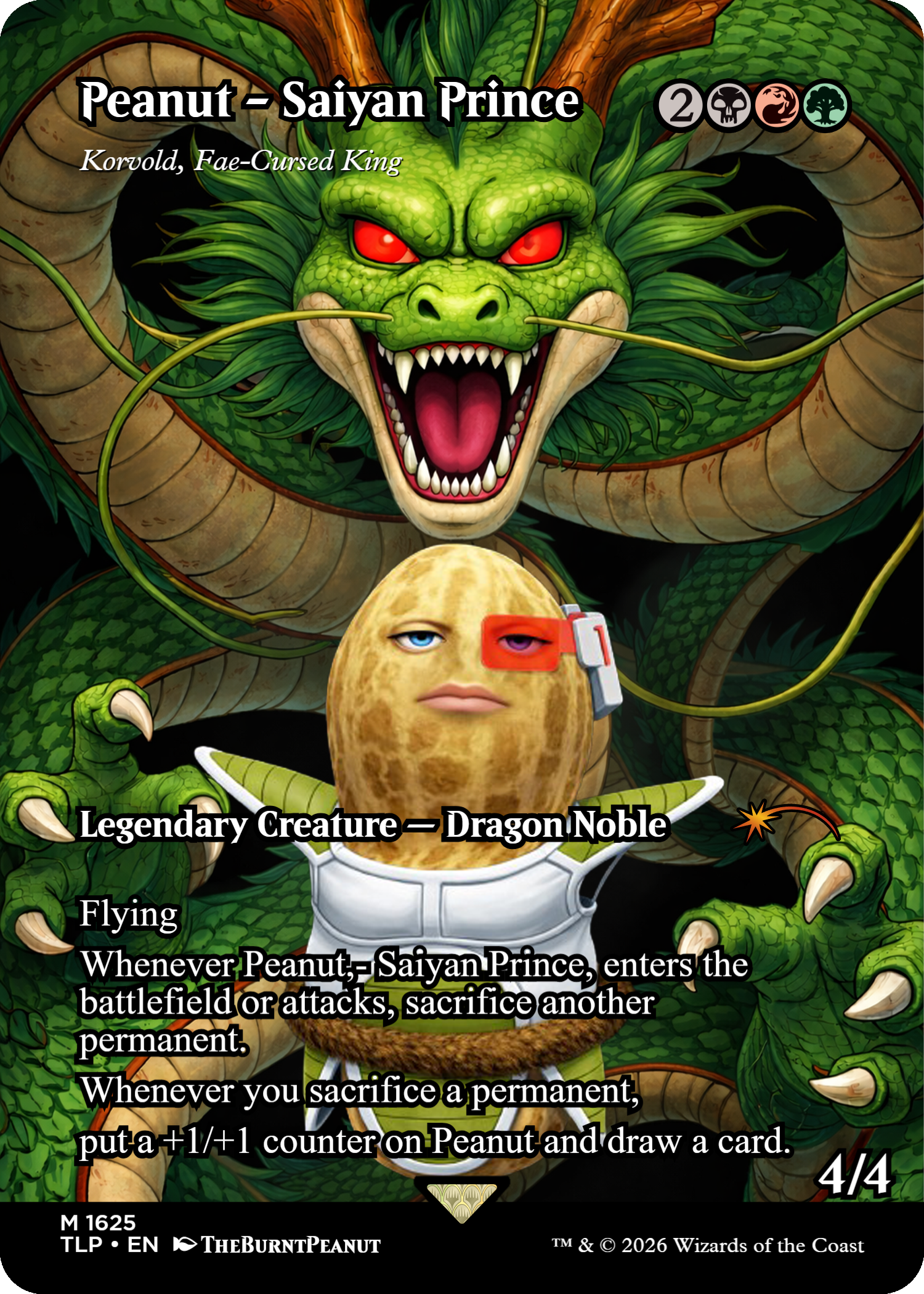 Peanut - Saiyan Prince(Korvold, Fae-Cursed King)