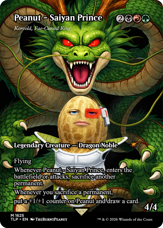 Peanut - Saiyan Prince(Korvold, Fae-Cursed King)