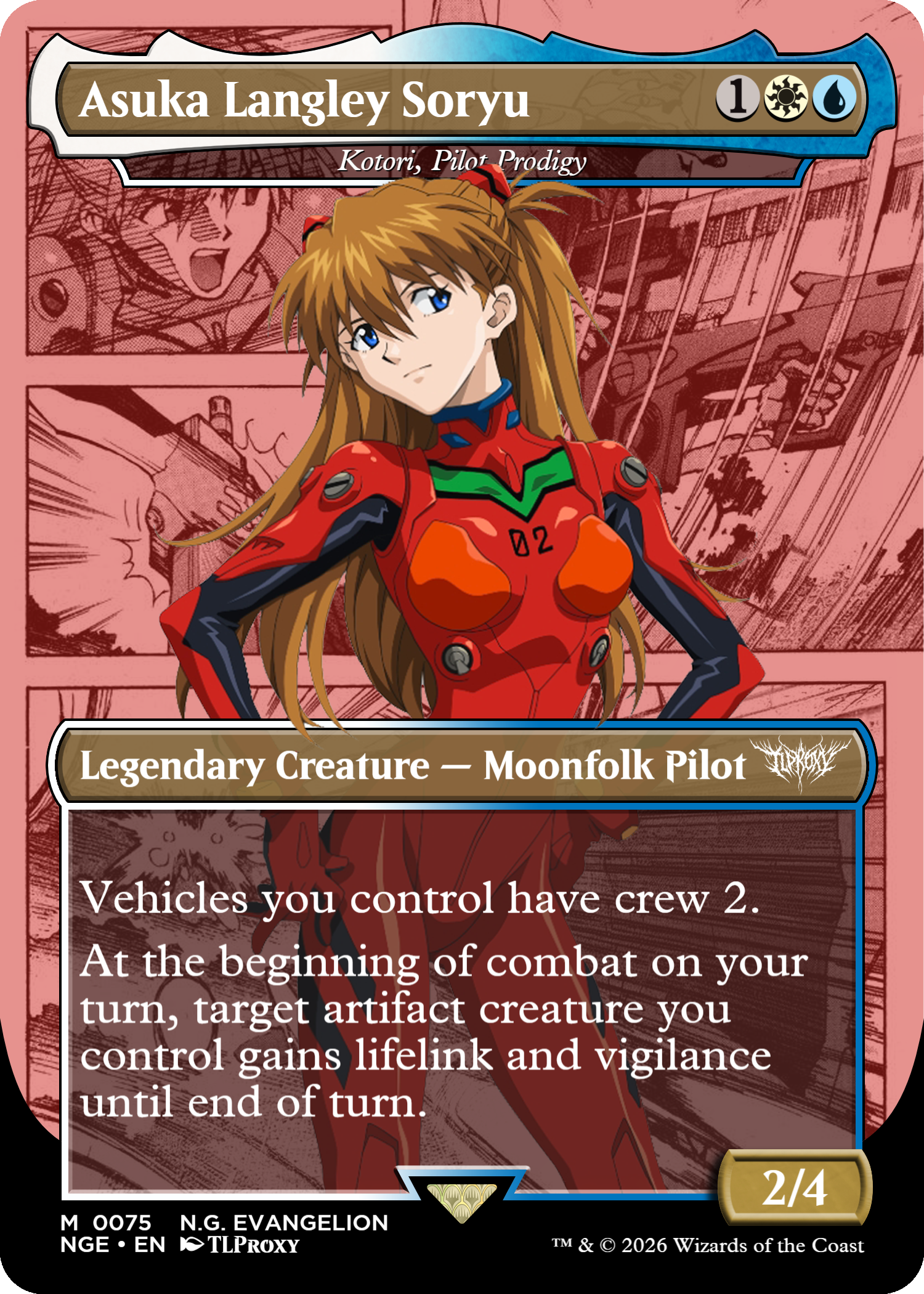 Kotori, Pilot Prodigy (Asuka Langley Soryu) (Borderless)