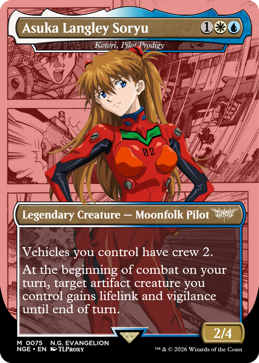 Kotori, Pilot Prodigy (Asuka Langley Soryu) (Borderless)