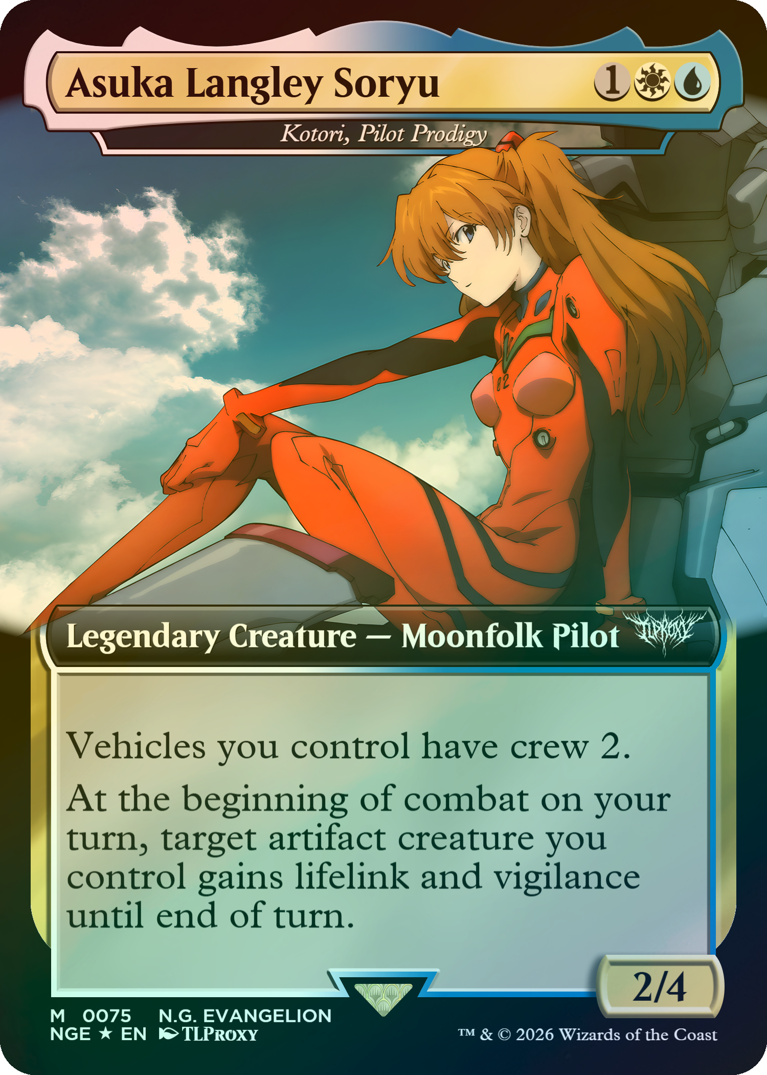 Kotori, Pilot Prodigy (Asuka Langley Soryu) (Extended Art)