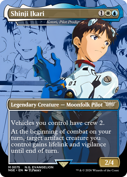 Kotori, Pilot Prodigy (Shinji Ikari) (Borderless)