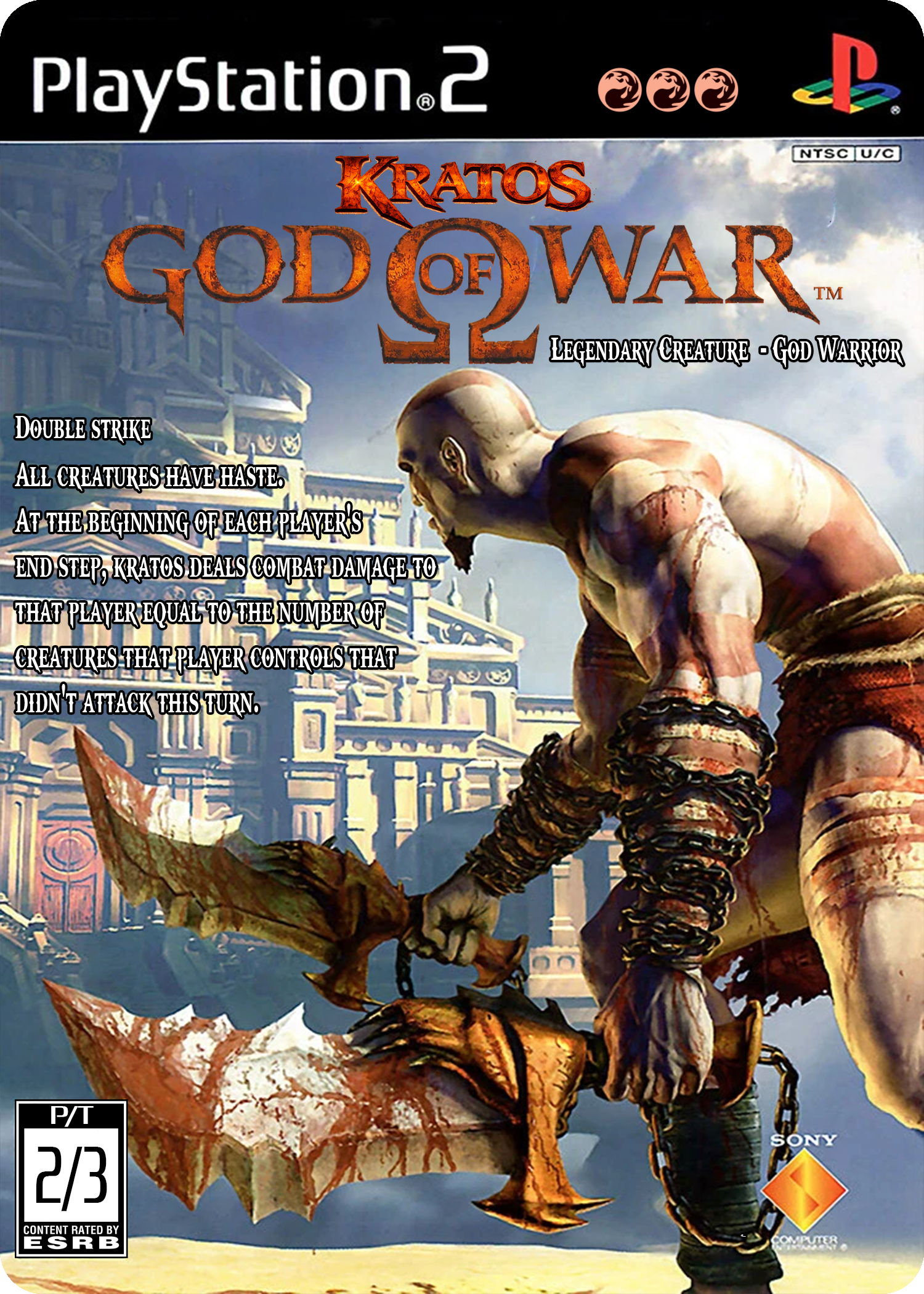 Kratos, God of War (NTSC) (God of War- PS2)